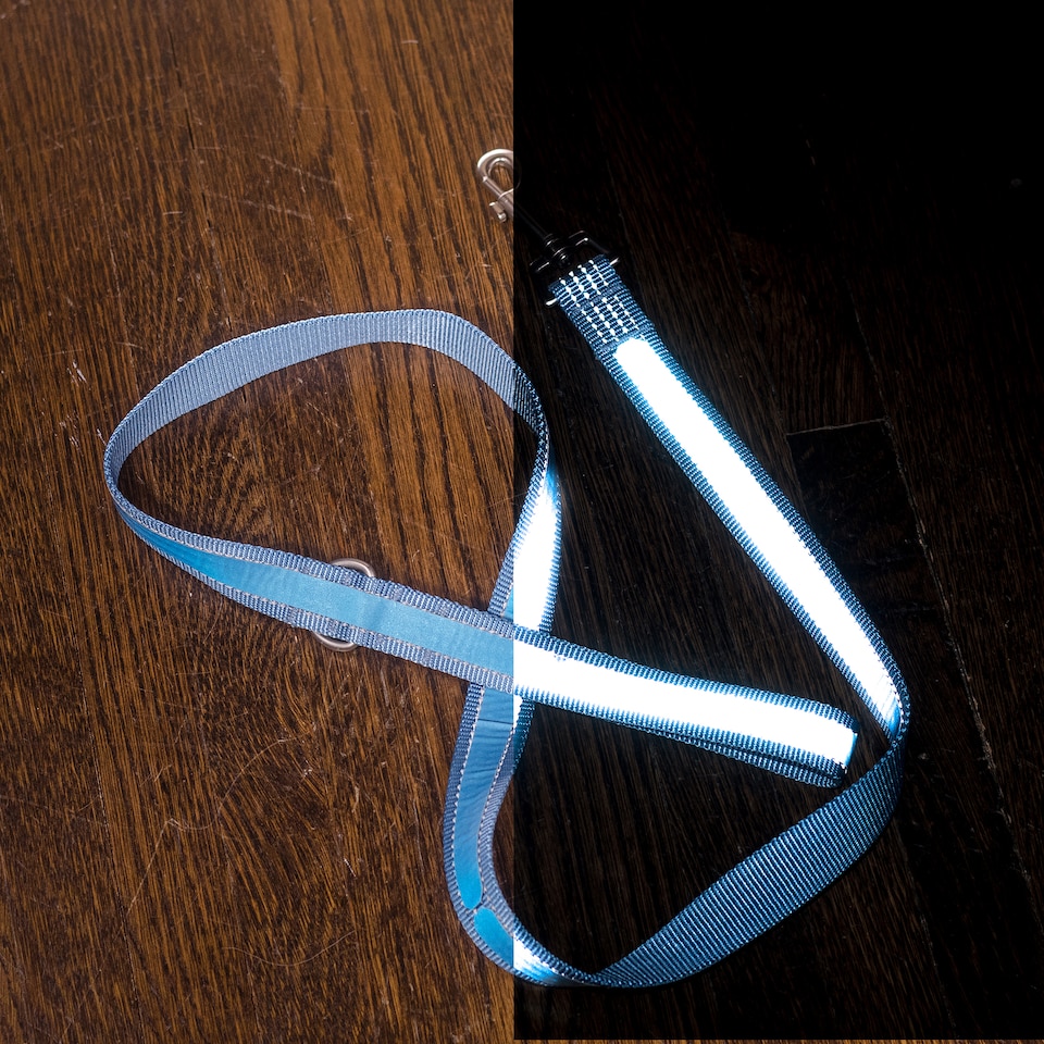 image 1 of Brilliant Reflective Iron Strips - Blue