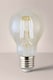 image 1 of ValueLights E27 Pack of 3 4W Amber Filament Standard Warm White LED Bulbs | Clear