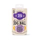 image 3 of Pre-Personalised Dog Ball Gift Pack 2pcs Purple B