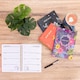 image 4 of 2026 - 2027 Academic Diary A5 Week to View - Spiral Bound Mid Year Planner Aug 2026 to Jul 2027 - Hardback | Black | Wolf