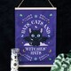 image 2 of Bats, Cats and Witches Hats Fabric Wall Hanging