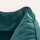 image 4 of Cecilia Bean Bag Sofa Teal Green Giant Velvet Bean Bag Chair | Green | Teal Green | XL | 1