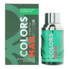 Benetton Colors Man Green Eau de Toilette 60ml Spray