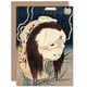 image 1 of Hokusai Ghost of Oiwa c1831-1832 Fine Art Greetings Card