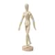 image 2 of Janrax Set of 3 - 8" Artists Figure - 20cm Male Manikin Wooden Art Mannequin