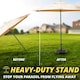 image 6 of Marco Paul  Heavy Duty Garden Parasol Umbrella Base Black