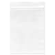 image 1 of Pack of 100 Clear Self-Sealing Bags 16 x 24cm