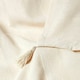 image 4 of Homescapes Cotton Rajput Ribbed Natural Throw - 150 x 200 cm Cream