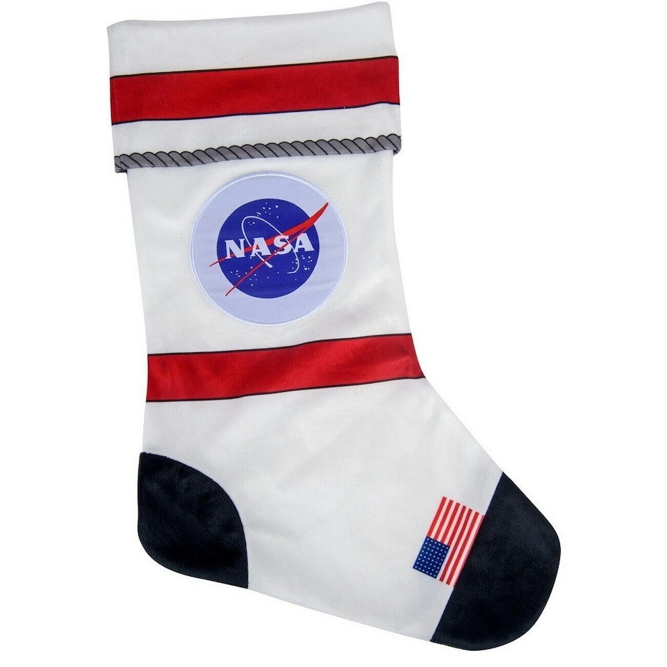 NASA ISEA Christmas Stocking - White - One Size
