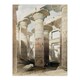 image 3 of David Roberts Framed Wall Art Karnak Temple Great Hypostyle Hall Home Décor