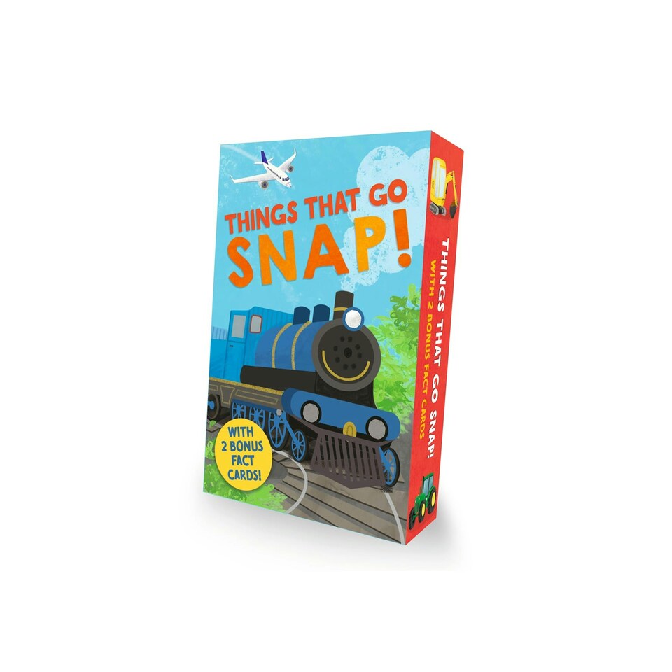 image 1 of Snap Cards Things that Go - 18D Kids Activity & Sticker - CARDS - 9781915902030