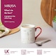 image 6 of Mikasa Monsieur Straight-Sided Porcelain Mug, 280ml White