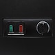 image 7 of SIA CHF60B 36cm Freestanding Slimline Compact Black Chest Freezer | Black