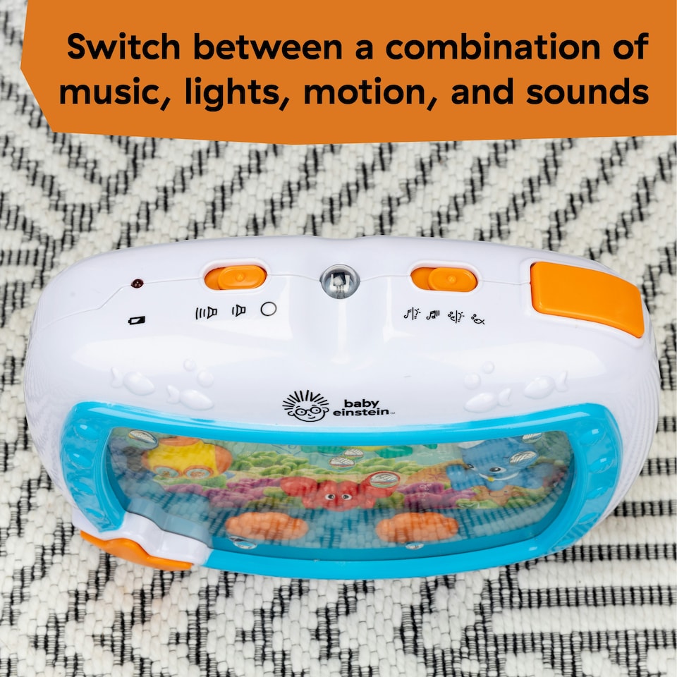 image 1 of Baby Einstein Sea Dreams Baby Soother Musical Crib Toy and Sound Machine 0+