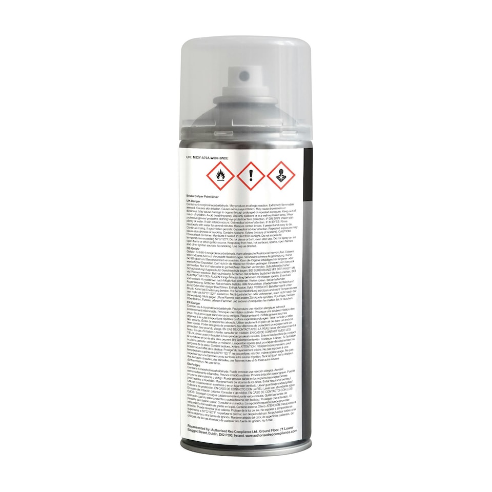 image 1 of Jenolite High Gloss Brake Caliper Paint - Silver - 400ml