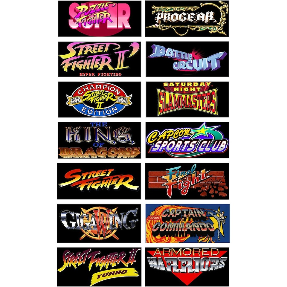 image 1 of Arcade1Up Street Fighter Turbo Legacy Yoga Flame 14-in-1 Wifi Enabled Arcade Machine Orange