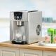 image 5 of HOMCOM 3L Ice Maker Machine and Water Dispenser, 12kg in 24H, 2 Size Options 9 Ice Cubes Ready in 6-10 Mins Countertop Ice Machine for Home, Kitchen, Office, Bar, Silver