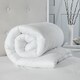 image 2 of Summer 4.5 Tog Microfibre Soft Like Down Duvet + 2 Pillows With Non Allergenic Hollowfibre Filling King White