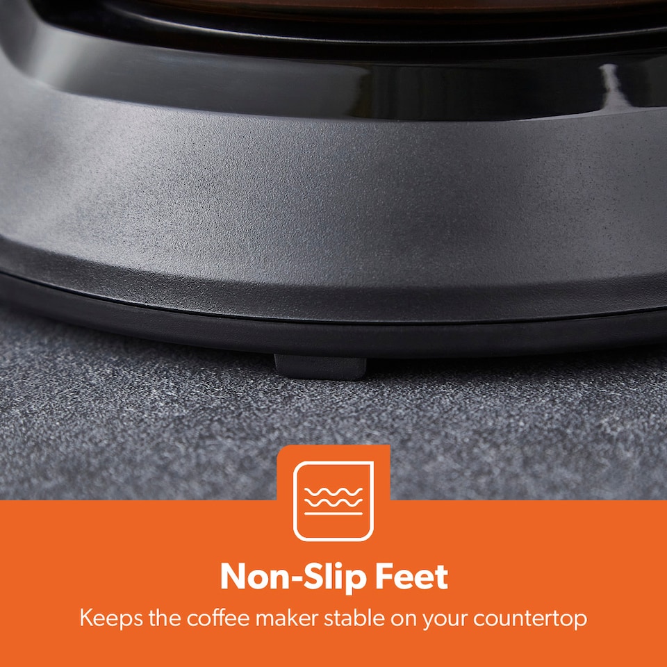 image 1 of GEEPAS 750ml Filter Coffee Machine 600W, Black