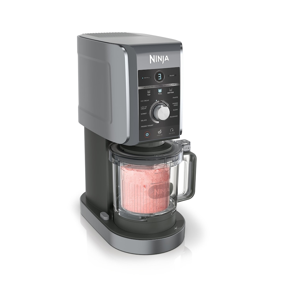 image 1 of Ninja CREAMi Deluxe 10-in-1 Ice Cream and Frozen Drink Maker NC501UK