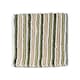 image 4 of Striped Chunky Bobble Shower Mat, Square Bath Mat - Green