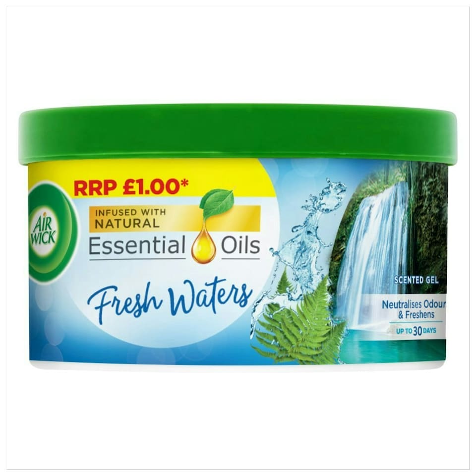 image 1 of Air Wick Fresh Waters Scented Gel PMP 70g (Pack of 12)