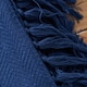 image 5 of BHS Juna Throw | Blue | Navy | 1