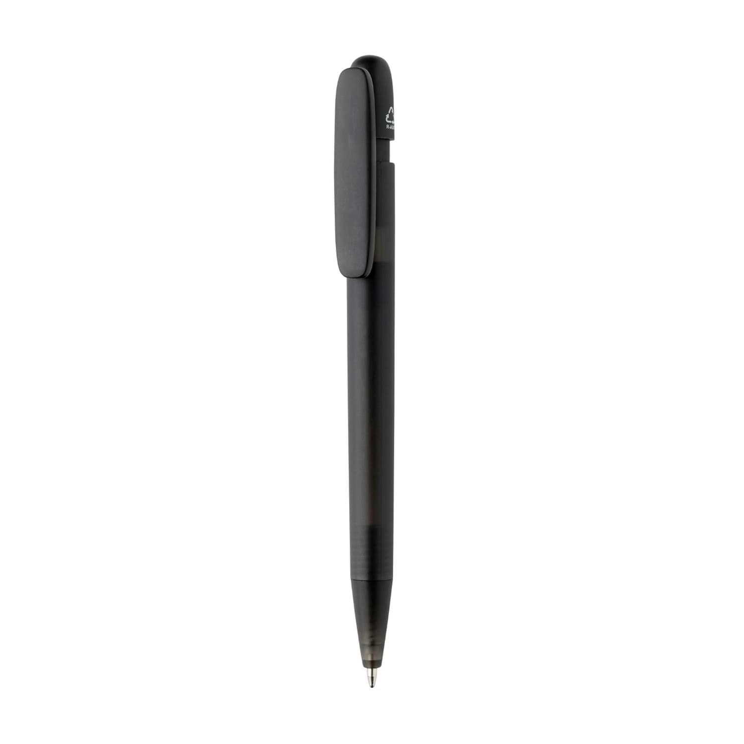 XD Collection Devin Transparent Recycled ABS Plastic Pen - Black - One Size