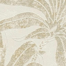 Gentle Palms Wallpaper in Cream Multi