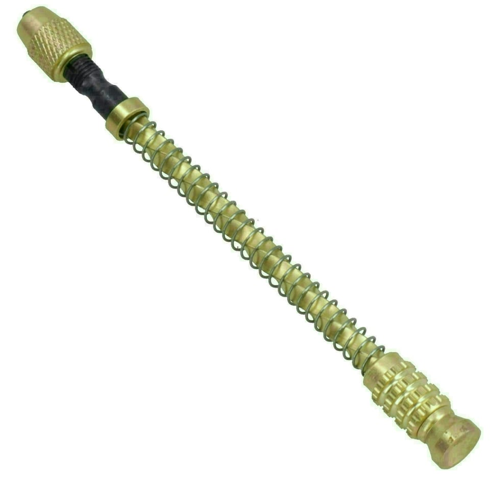 image 1 of Hand Archimedes Drill Model Making Brass Finish Twist Jewellery Craft TE183