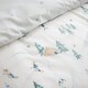 image 3 of D & D Ski Village Duvet Cover Set Natural