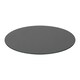 image 1 of Harbour Housewares Round Glass Kitchen Chopping Board - 30cm - Black | Black | Black