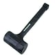 image 5 of 3pc Rubber Dead Blow Hammer Set Hammers Mallets 1lb 2lb 3lb Shot Loaded