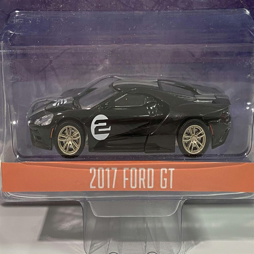 image 1 of 2017 Ford GT Black #2 Heritage 1:64 Greenlight 13200A
