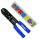 image 1 of Electricians Wire Crimper Crimping Cutting Tool and Spade Terminal Set 101pc