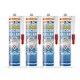 image 1 of Dryzone Anti-Mould Premium Silicone Sealant White 310ml x 4 Pack - Low-Odour, Low VOC for Bathroom, Kitchen, Window, Sink