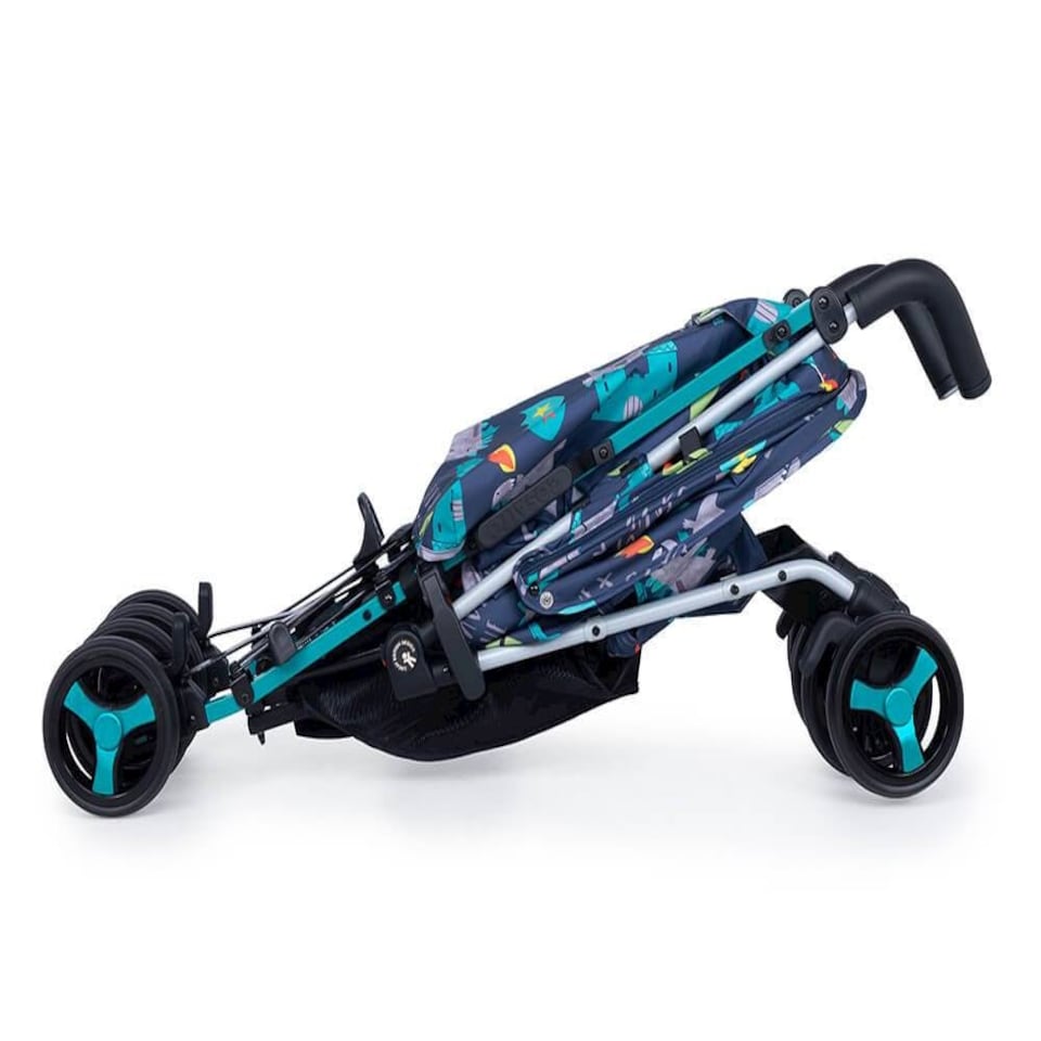 image 1 of Cosatto Supa 3 Stroller - Birth - 25kg, Compact Fold & Free Footmuff (Dragon Kingdom)