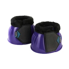 ARMA Comfort Gloss Horse Overreach Boots - Purple - Full