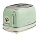 image 1 of Ariete 0155/14 Vintage Retro 2 Slice Toaster, Defrost & Reheat, Green
