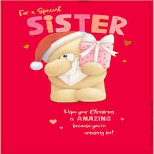 Forever Friends Special Sister Christmas Card