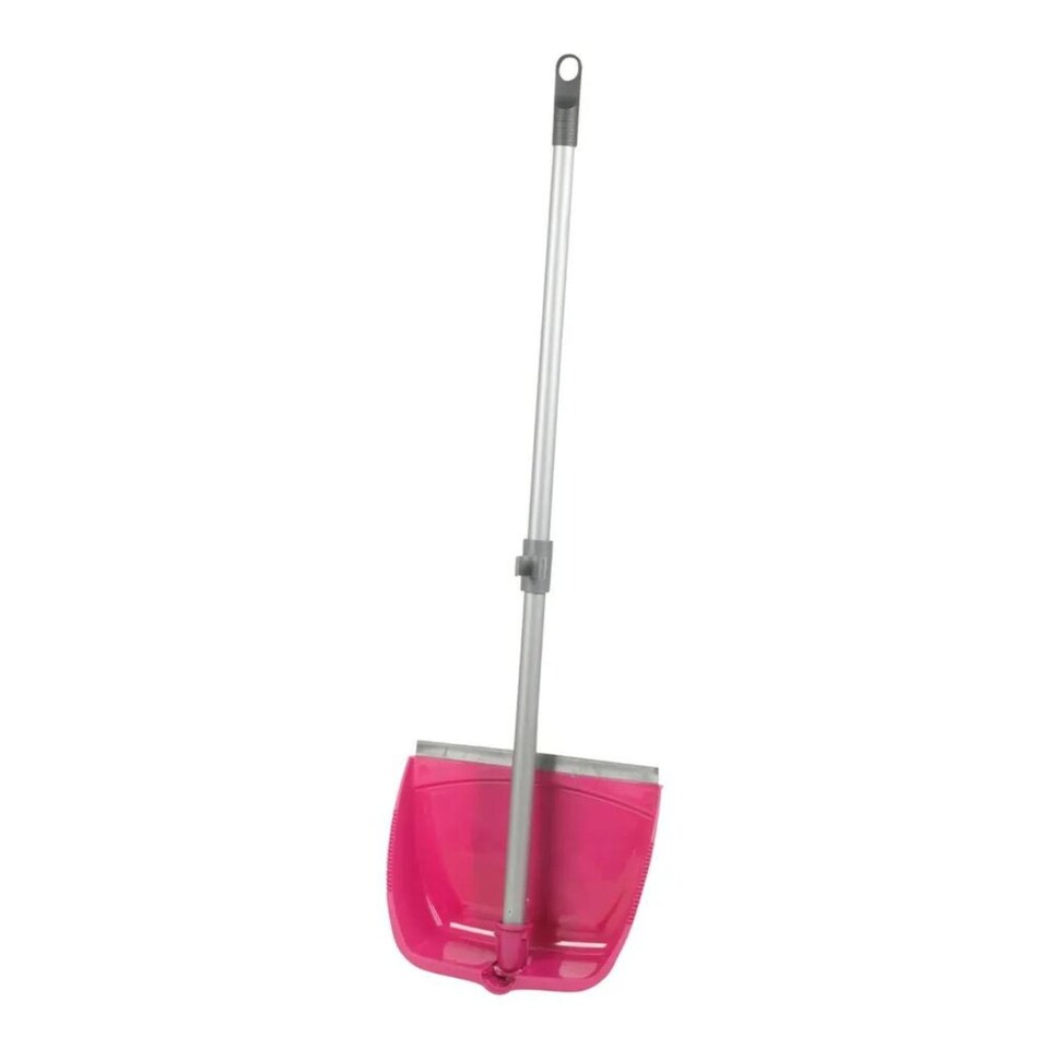 image 1 of Long Handled Dustpan & Soft Brush Set - 4 Colours | Purple | 1