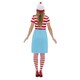 image 2 of Where's Wally? Wenda Fancy Dress Costume Ladies Medium - UK 12-14 Multi | 12