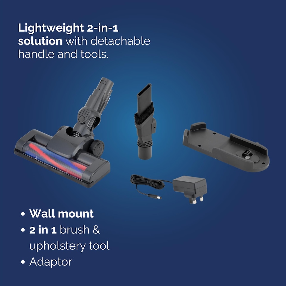 image 1 of Rediffusion Turbo 2 in 1 Cordless Stick Vacuum Cleaner