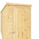image 6 of 8 x 4 Feet Modular Shiplap Pent - Windowless - Wood - L252 x W127.9 x H203.3 cm | Brown | 1