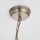 image 4 of Antique Brass 3 Light Lantern Style Pendant Bronze | Clear