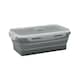 image 1 of MidOcean Kolapso Silicone Collapsible Lunch Box - Stone Grey - One Size