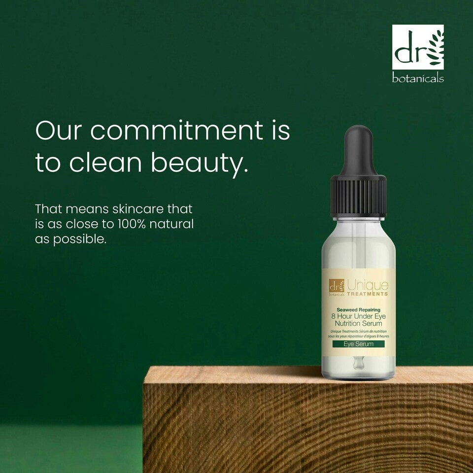 image 1 of Dr Botanicals Unique Treatments Seaweed Repairing 8 Hour Under Eye Nutrition Serum 15ml