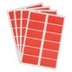 image 2 of Blick Labels, Red, Self Adhesive Stickers Warehouse Pack, Rectangular, 25mm x 50mm, 320 Labels, For Home, Office, Family, School, Letters