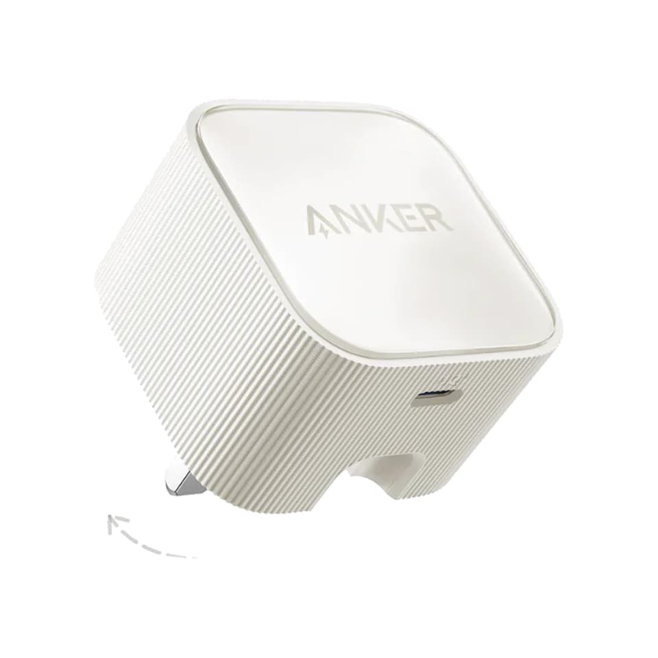 image 1 of Anker 30W USB-C Wall Charger White