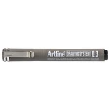 A'Line Draw Syst Black 0.3Mm - EK233